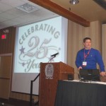 President Greg Berg welcomes everyone to the 25th annual conference